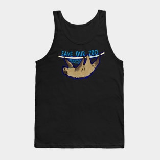 Day 24- Two Toed Sloth Tank Top